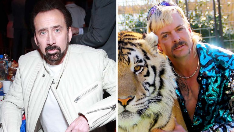 Nicolas Cage Will Play Joe Exotic in a Scripted TV Series