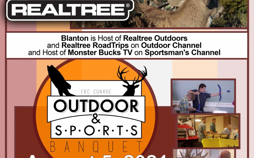 First Baptist Church Conroe Outdoor and Sports Banquet featuring David Blanton