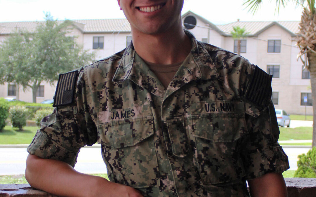 The Woodlands native serves at Naval Air Station Jacksonville 