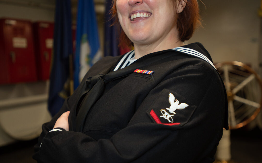 Spring Native Exemplifies “Freedom at Work” Aboard U.S. Navy Aircraft Carrier