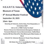 H.E.A.R.T.S Veterans Museum of Texas 8th Annual Muster Festival