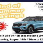 Cowboy Kia- Live Broadcast