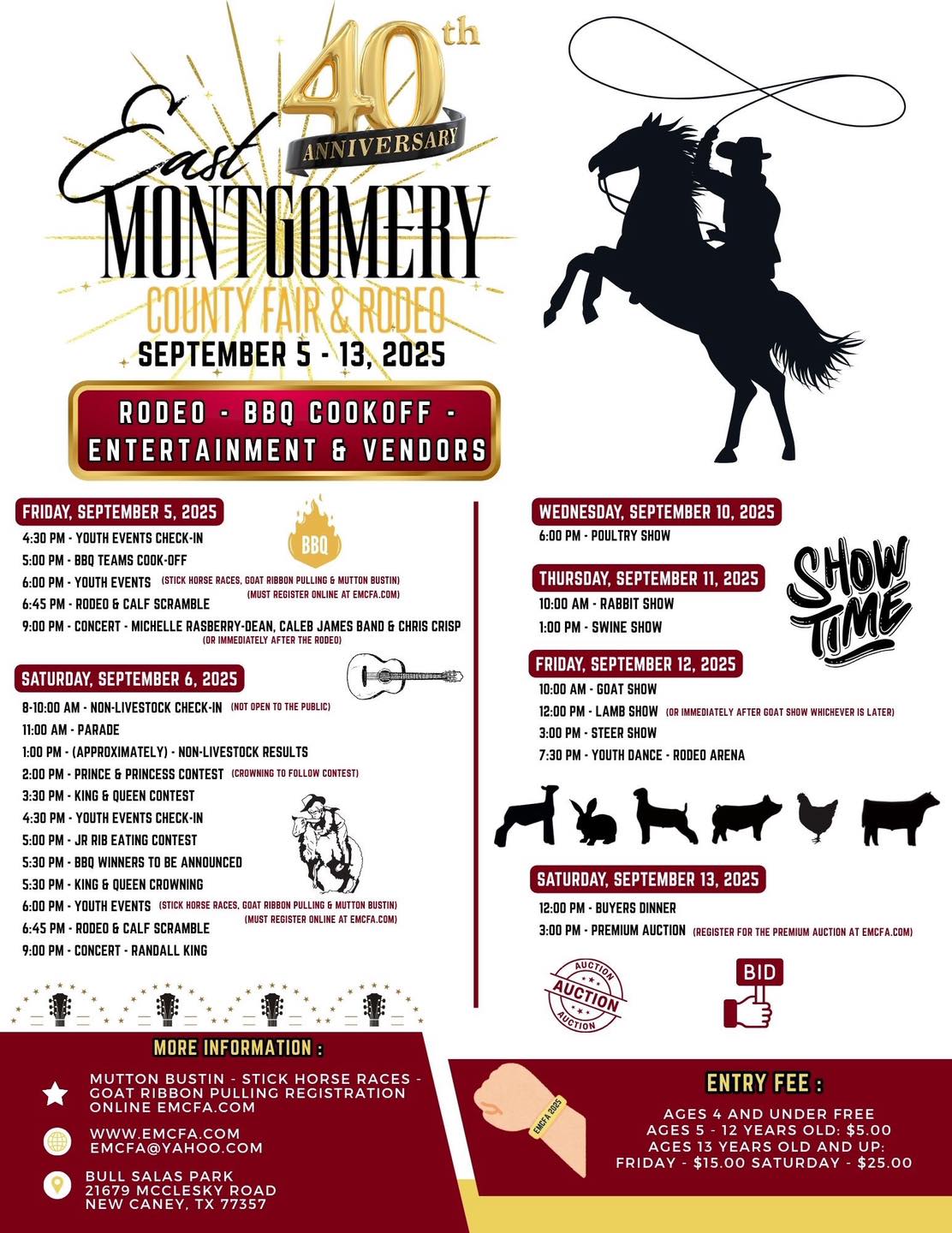 East Montgomery County Fair and Rodeo
