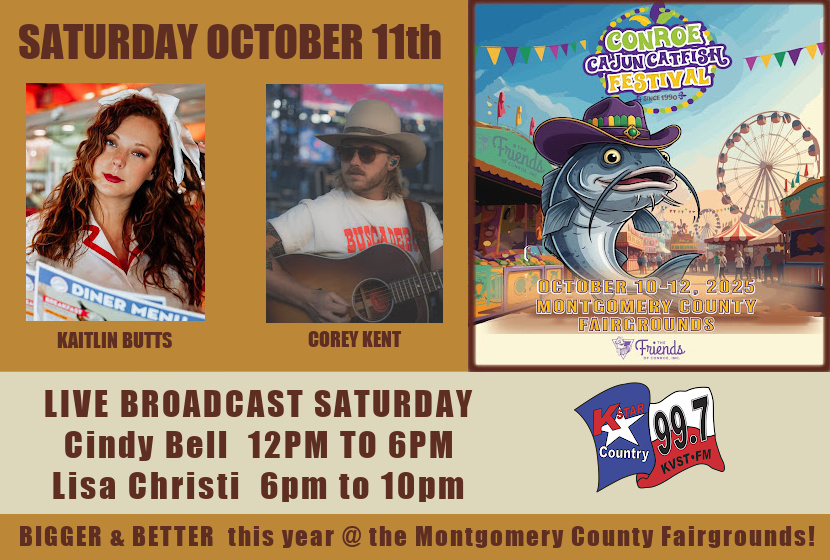 Conroe Cajun Catfish Festival- Live Broadcast