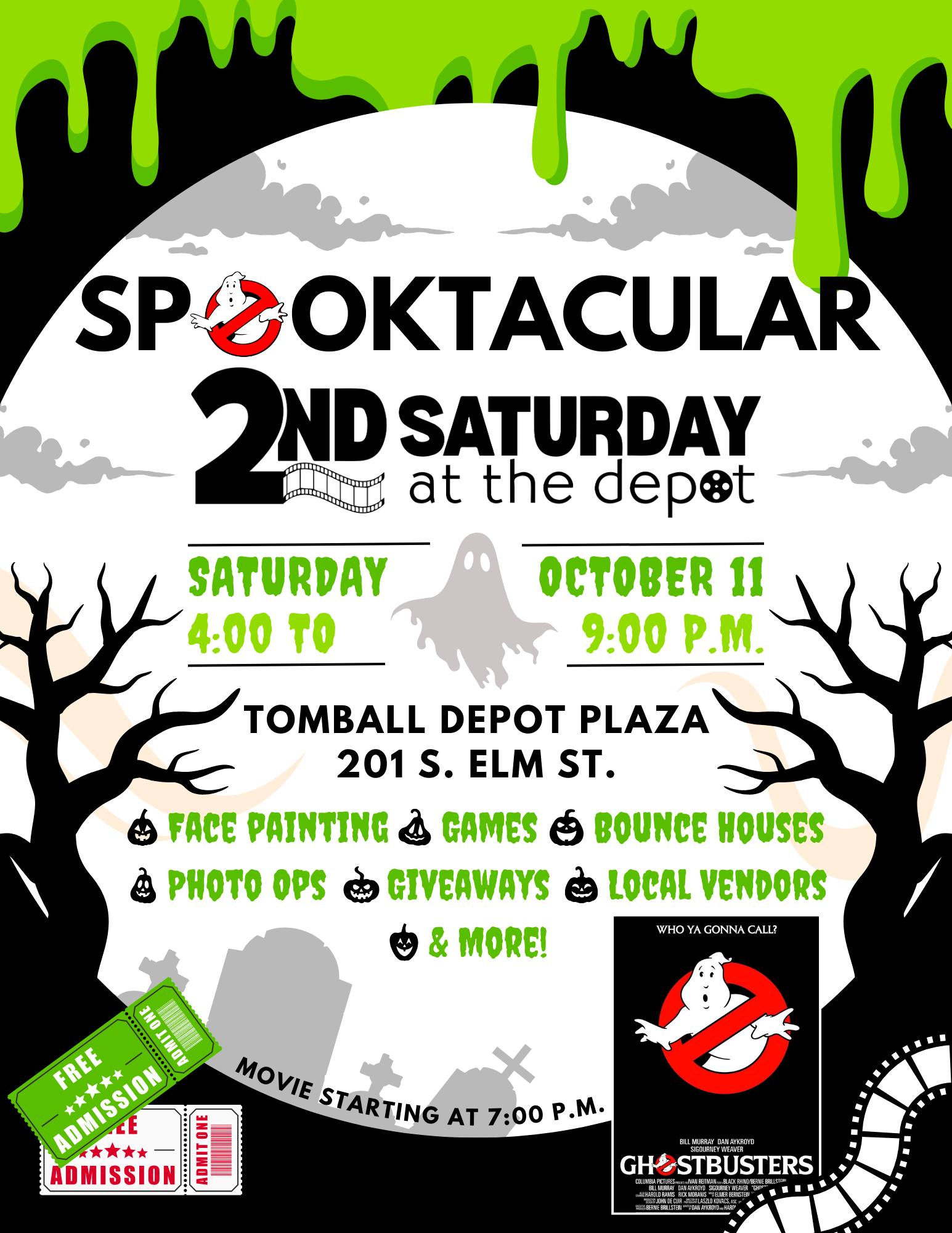 Spooktacular 2nd Saturday at The Depot