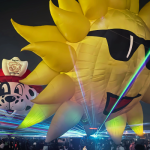 Balloon Glow and Laser Show