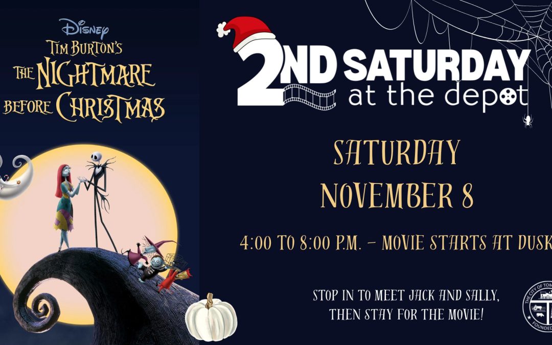 2nd Saturday at the Depot- Nightmare Before Christmas