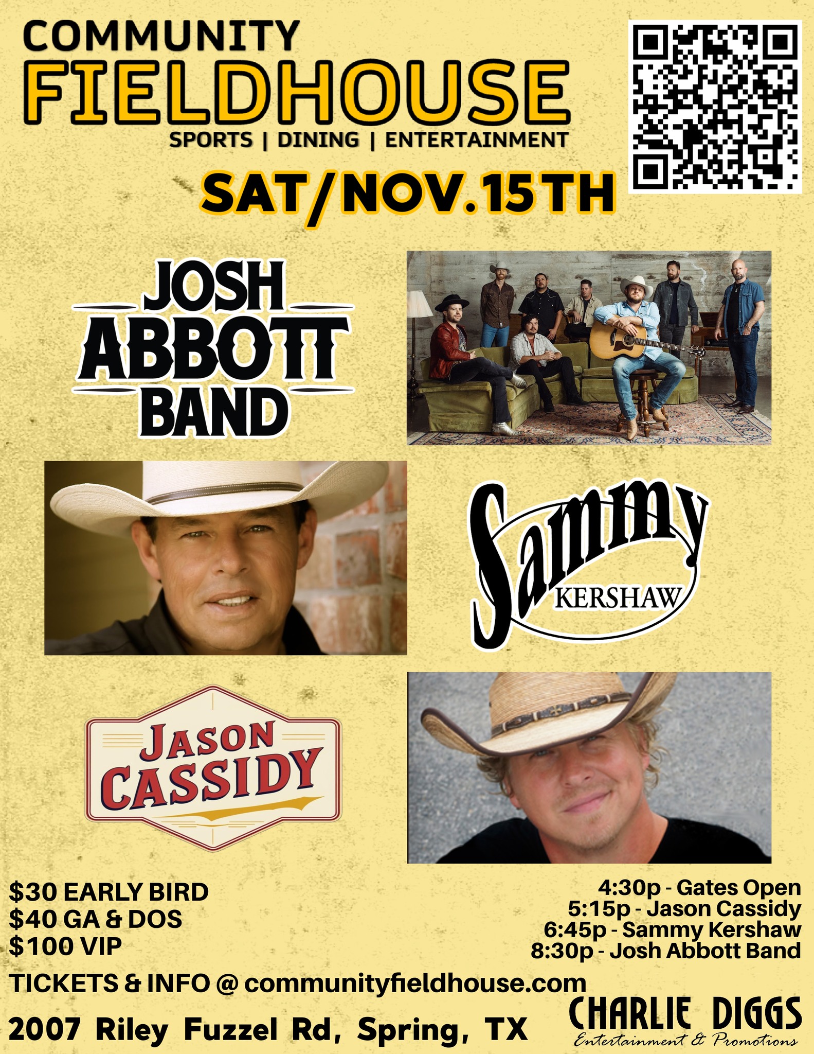 Community Fieldhouse Concert