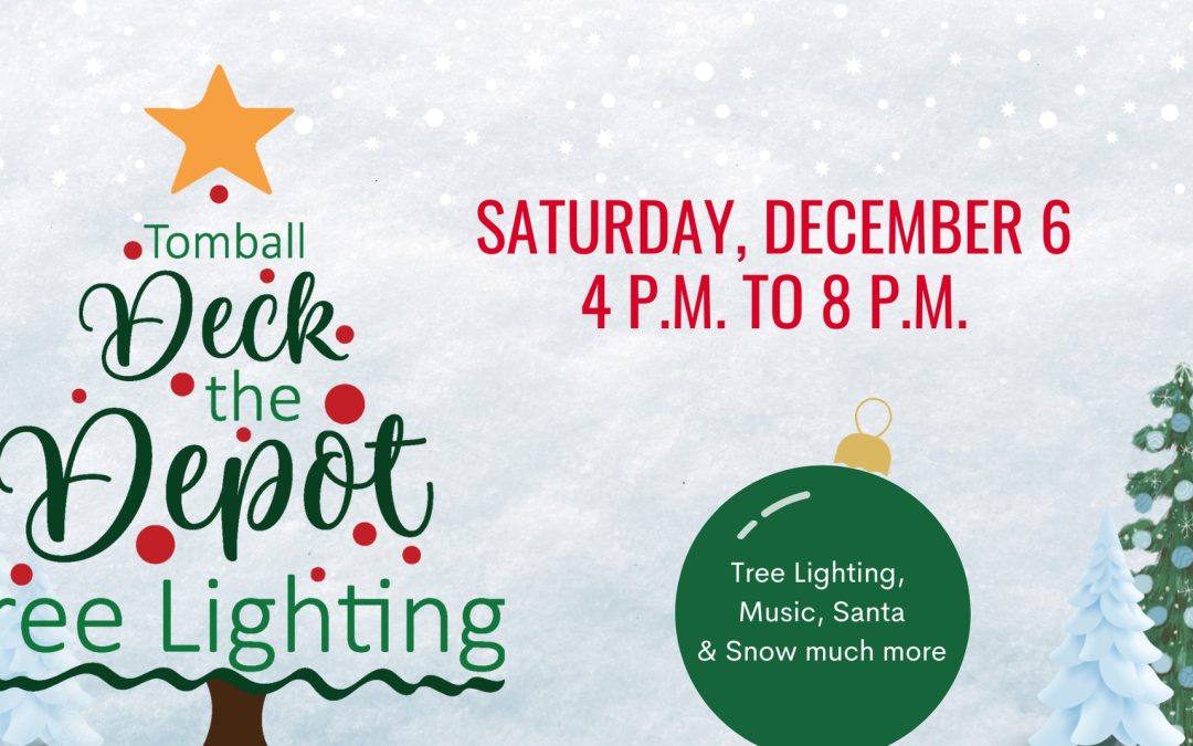 Deck the Depot Tree Lighting
