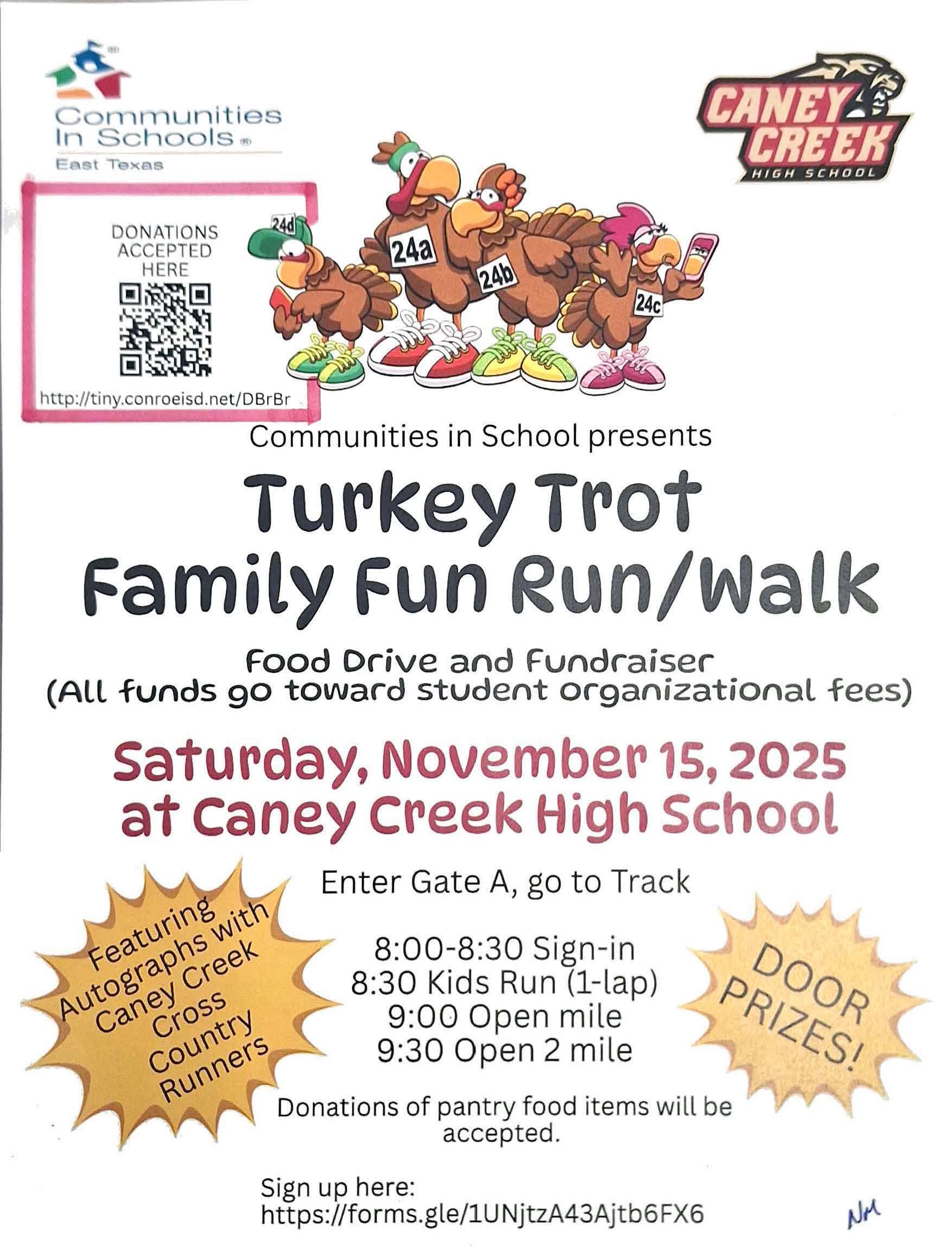 Turkey Trot Family Run/ Walk