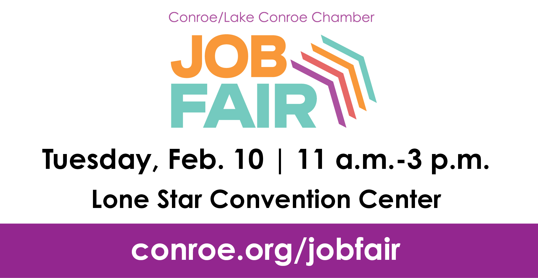 Conroe/ Lake Conroe Chamber Job Fair