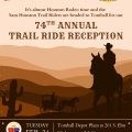 74th Annual Trail Ride Reception