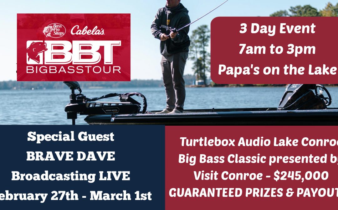 Turtlebox Audio Lake Conroe Big Bass presented by Visit Conroe