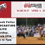 Walker County Fair and PRCA Rodeo- Live Broadcast