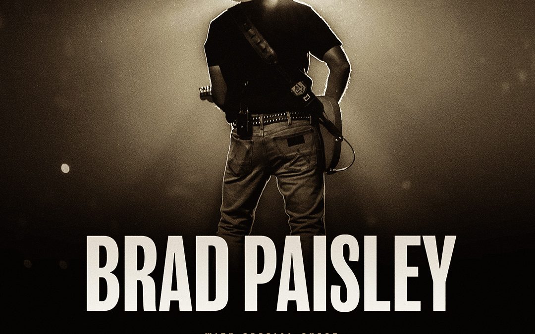Brad Paisley at The Cynthia Woods Mitchell Pavilion with Jake Worthington