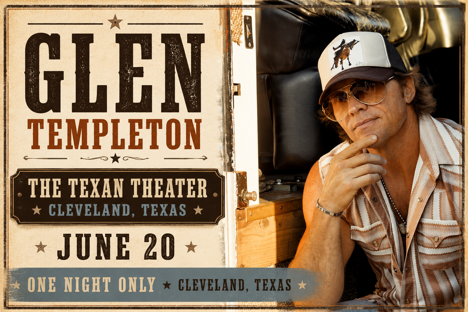 Glen Templeton at The Texan Theater
