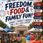 Lone Star 1st Saturday Market- Freedom, Food & Family Fun