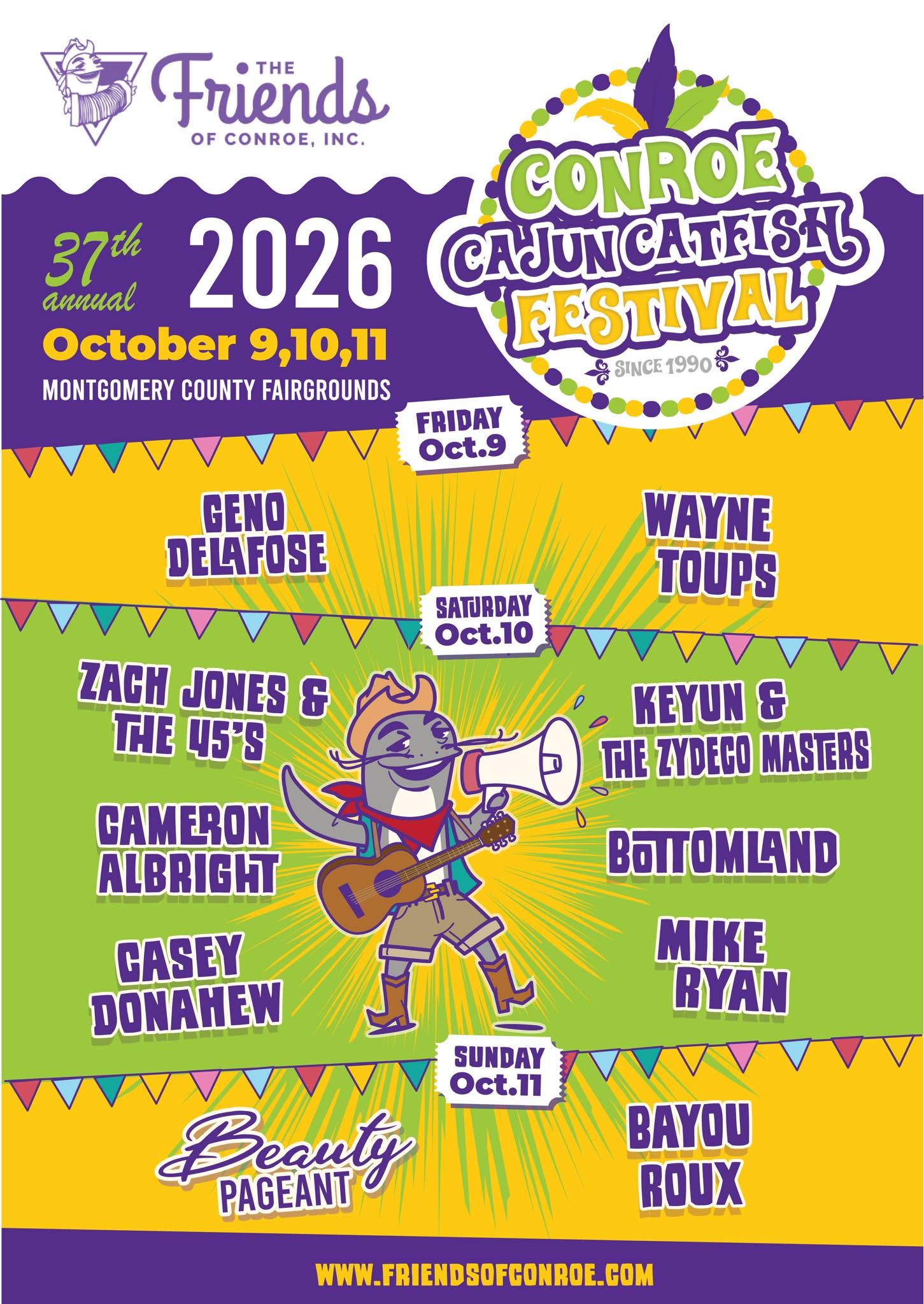 Conroe Cajun Catfish Festival