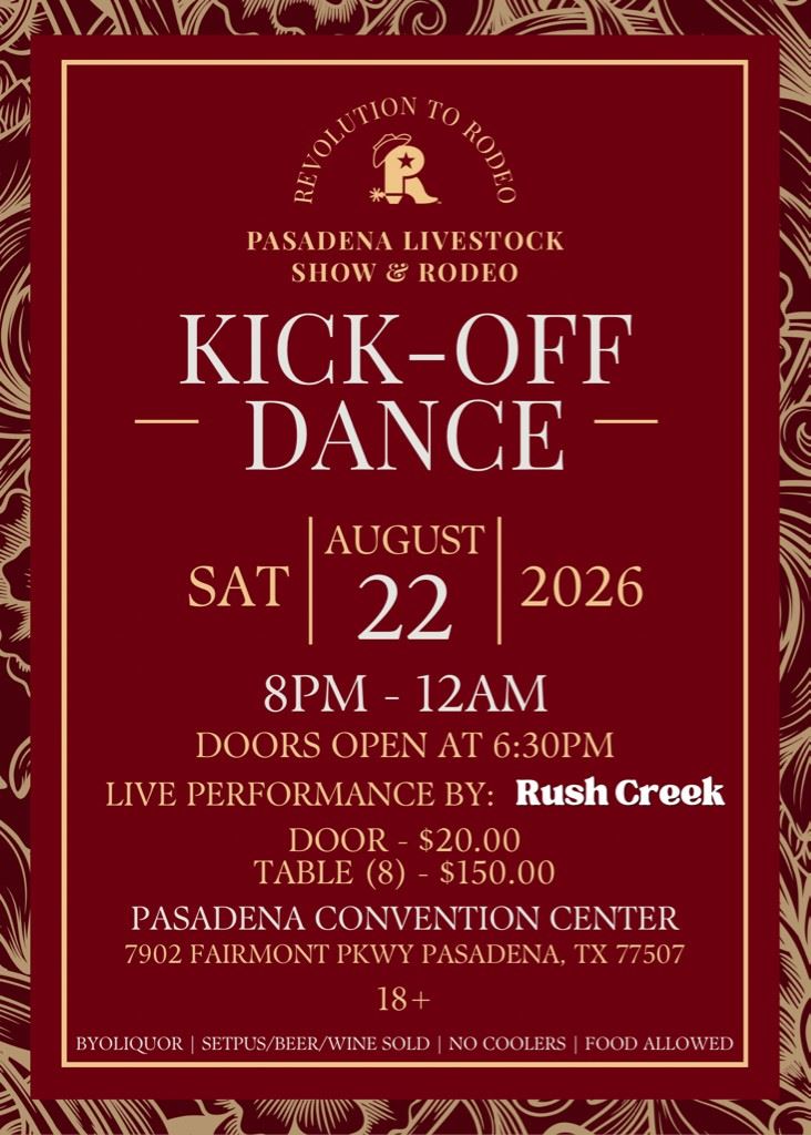 Pasadena Rodeo Kick Off Dance