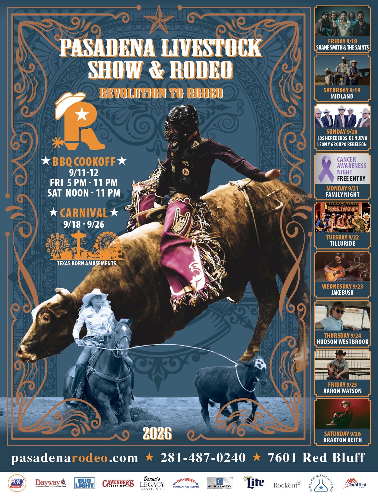 Pasadena Livestock Show and Rodeo with Jake Bush